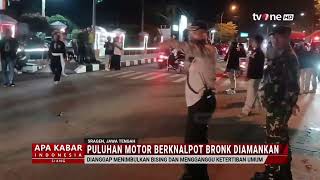 Puluhan Motor Berknalpot Bronk di Sragen Diamankan | AKIS tvOne