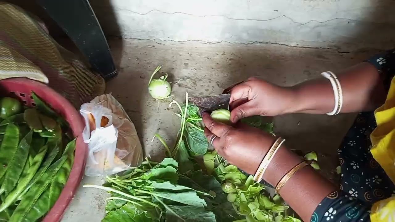 Vegetable cutting 