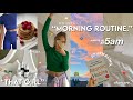 MY PERFECT "5AM MORNING ROUTINE" 2022 | THAT GIRL, PRODUCTIVE & HEALTHY HABITS, skincare, workout