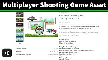 Unity Multiplayer Shooting Game  - Photon PUN 2 - (Asset Store)