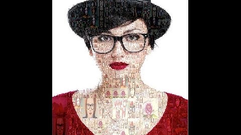 Photo Mosaic Colorizing in Studio Artist