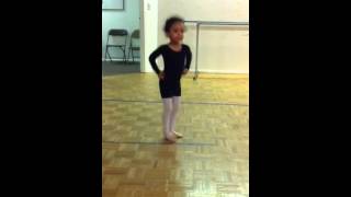 American Dance Studios preschool dancer