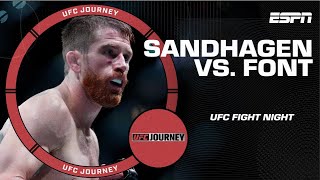 Sandhagen vs. Font: The closest to perfect the world’s seen 🌎 | UFC Journey