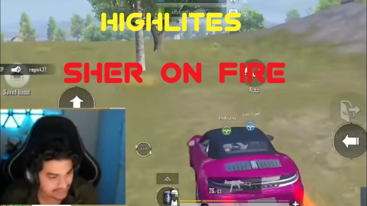 Rega on Fire Funny Bgmi Highlites