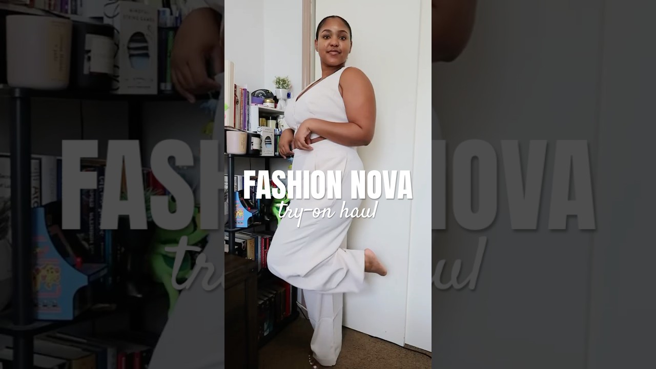 Fashion Nova Haul | I&rsquo;m not a stylist & I ordered the wrong size :/ #fashionnova