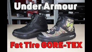 Обзор ботинок Under Armour Fat Tire GORE-TEX