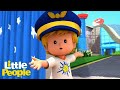 Little People Mini Adventures | Flight School! | Kids Cartoons