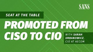 Promoted from CISO to CIO