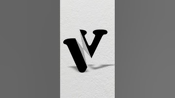 V Logo In CorelDRAW | CorelDRAW Tutorial | #shorts #youtubeshorts #trending