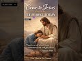 Come to Jesus and Find True Rest Today✝️