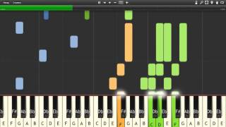 Snow White - Whistle While You Work - Piano tutorial and cover (Sheets + MIDI)