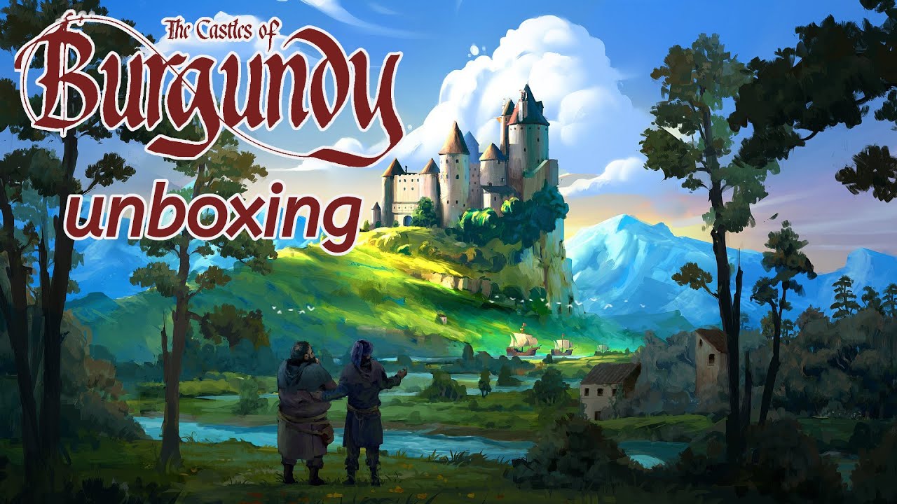 The Castles of Burgundy Special Edition (2023) unboxing (classic pledge