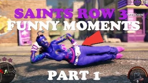 Alien gang | Saints row 3 Remasterd: Funny moments PART 1