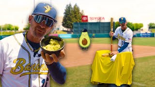 Coach Uses Bat to Make Guacamole During Game | The Savannah Bananas