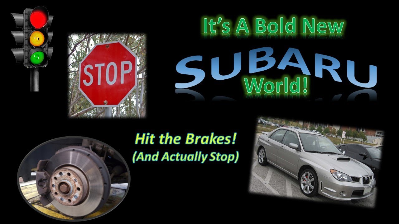 Stop Me Now! Flushing the brake fluid in the 2000 Subaru Impreza YouTube