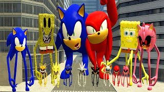 NEW UPGRADE SPONGEBOB INNYUME SMILEY'S VS BOSS SONIC & KNUCKLES SMILEY'S AND OTHER in Garry's Mod