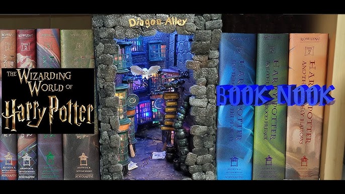 Hogsmeade, Diagon Alley Book Nook kit