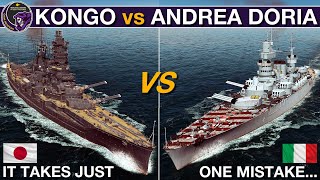 Schlachtschiff Kongo vs. Schlachtschiff Andrea Doria | Krieg auf See screenshot 4