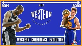 A Timeline of The NBA Western Conference From 2014 - 2020 (NBA 2010s)