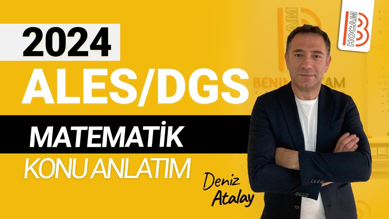 41 2024 ALES   DGS Matematik   Basit Eitsizlikler 3   Deniz ATALAY