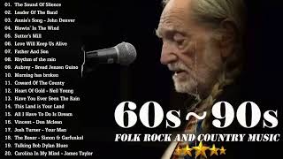 Kenny Rogers, Elton John, Bee Gees, John Denver - BEST OF 70s FOLK ROCK AND COUNTRY MUSIC