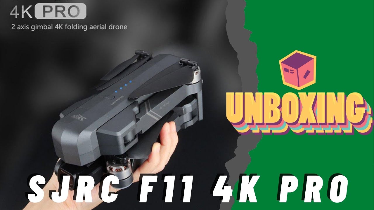 F11 4K PRO Unboxing - Drone Bom e Barato - Melhor Custo Benefício - O Que  Vem Na Caixa? - YouTube