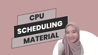 Chapter 5 - CPU Scheduling