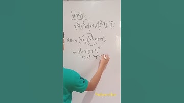 Verify x³+y³=(x+y)(x²-xy+y²) #like #subscribe #share #math #dailyshort #education #find #viral short