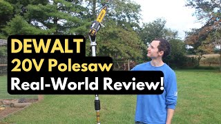 Reviewing the Dewalt 20V Pole Saw  RealWorld Testing on the Farm!