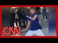 Knife-wielding teen shot at school