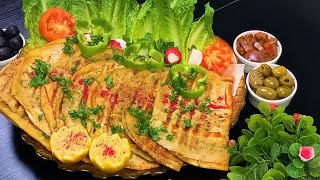 عرايس اللحم المفروم غداء المستعجلين (مارينا) بالخبز العربي? Meat Sandwich recipe