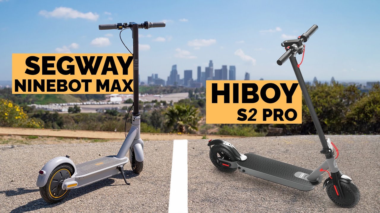 Segway Ninebot Max VS Hiboy S2 Pro - The Best Entry Level Scooter [2022] 