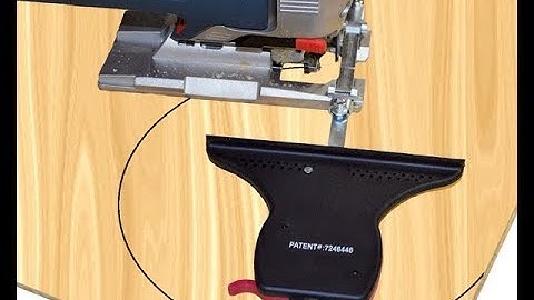 Milescraft 1400 SawGuide - Cut Circles with your Jig Saw or Use as Edge Guide for your Circular Saw