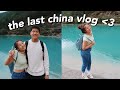 the last china vlog // pretty lakes, hiking, and more🌈