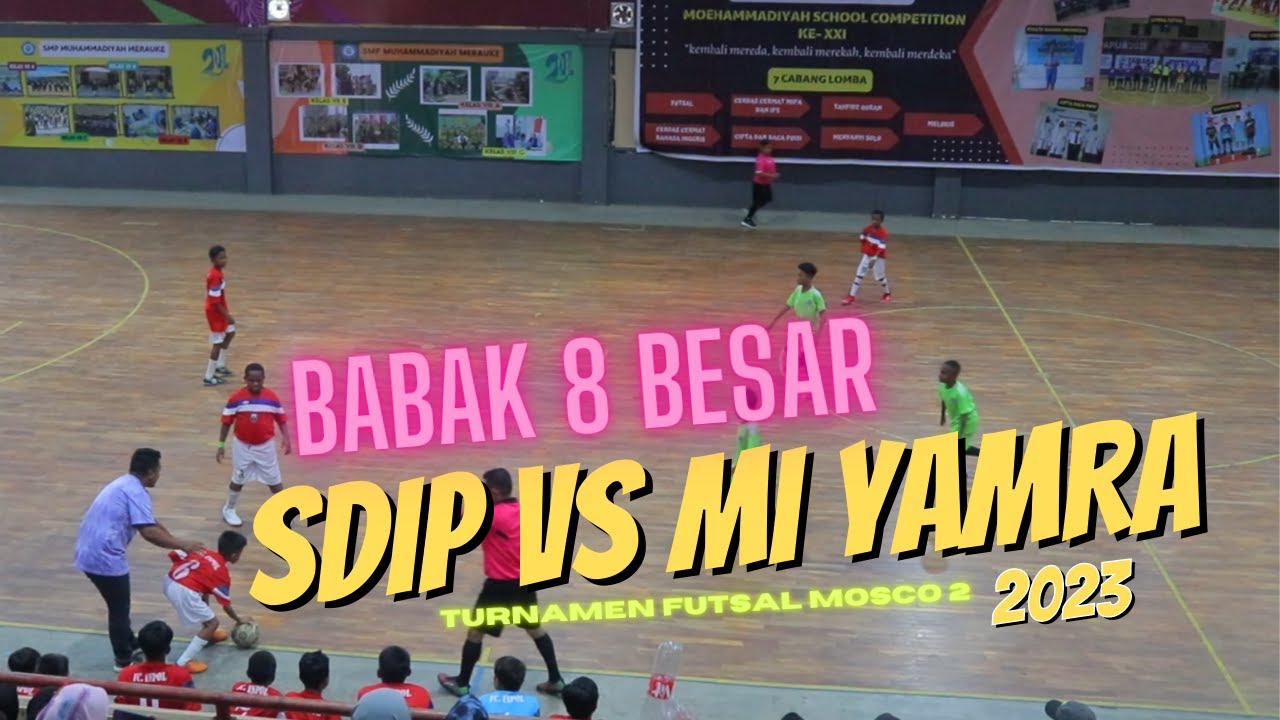 TURNAMEN FUTSAL MOSCO 2 (2023) - SD. INPRES POLDER VS SD. MI YAMRA