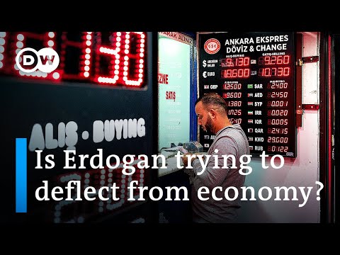 Turkish lira in freefall after Erdogan expels ambassadors | DW News