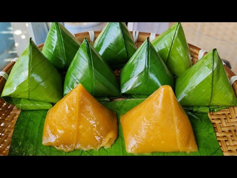 Video BÁNH ÍT - Bánh ít nhân đậu - Cách làm bánh ít nhân đậu... - youtube