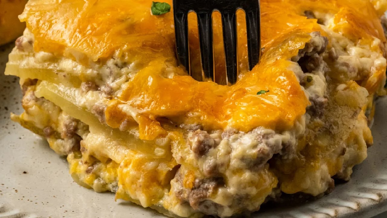 Hobo Casserole - a delicious combination of ground beef potato's and so ...