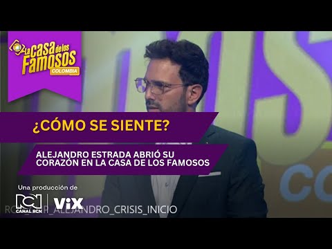 Alejandro habló en exclusiva sobre su matrimonio con Nataly | La casa de los famosos Colombia