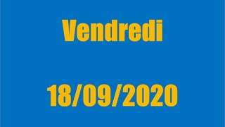 TIRAGE EURO MILLIONS DU VENDREDI 18 SEPTEMBRE 2020 !