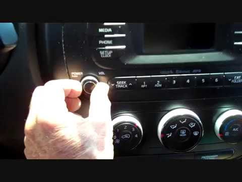 Kia Soul Car Audio - Stereo Removal