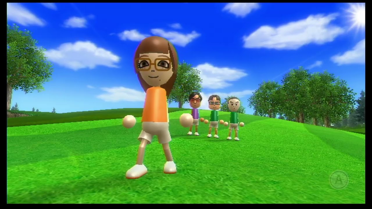 Wii Sports Resort   Frisbee Golf 4-player