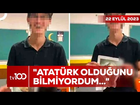 Atatürk'e Hakaret Eden Öğrencinin İfadesi Ortaya Çıktı! | Ece Üner ile TV100 Ana Haber