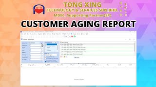 CUSTOMER AGING REPORT