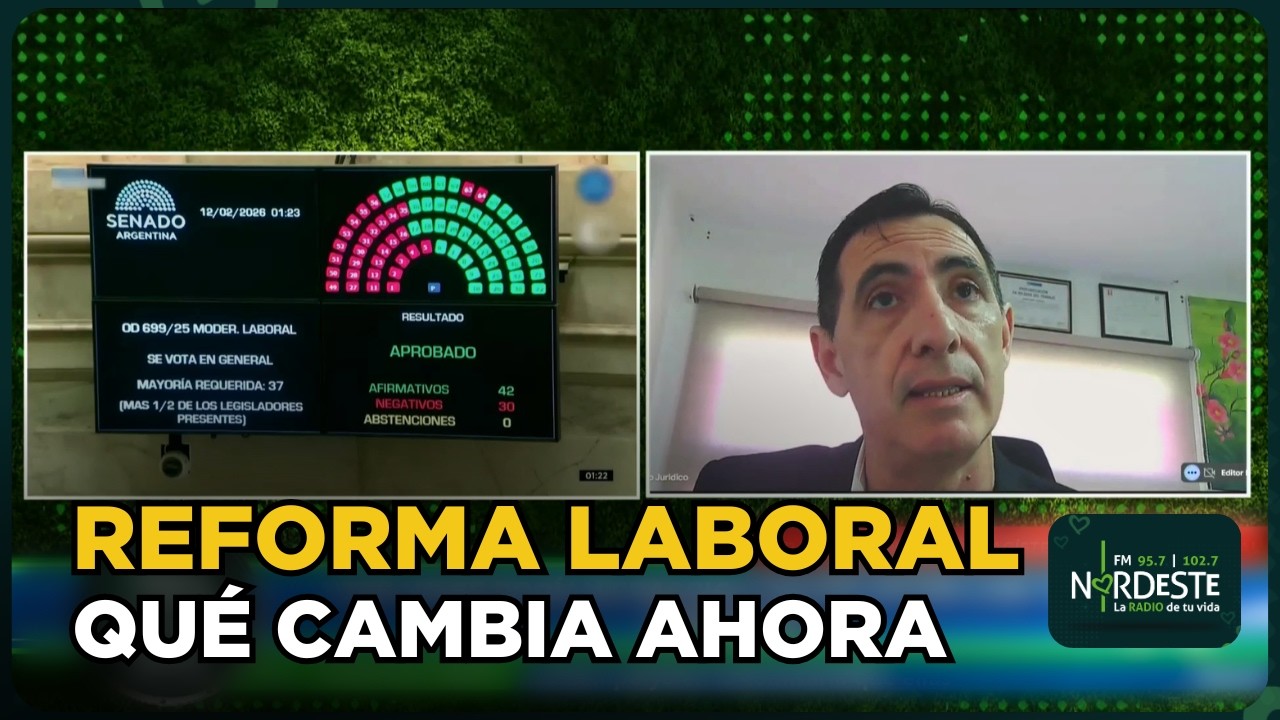 Reforma laboral vigente: qué cambia con la Ley de Modernización Laboral