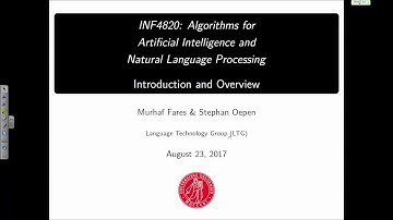 Introduction: How to Interpret AI, ML, NLP, and Lisp (Lecture 1; August 23, 2017)