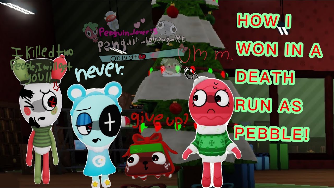 How I won a death run!! (As pebble) 🥰[🪨🩶] - YouTube