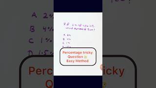 Mind blowing percentage trick #percentagetrick #themathedge #mindblowingmath