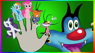 Larva Oggy Finger Family Song Daddy Finger Oggy Larva Playdoh