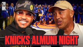Why Knicks Homecoming Night Caught Carmelo Anthony & John Starks Off Guard